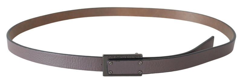 Costume National Elegant Brown Leather Fashion Women's Belt