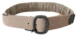 GF Ferre Elegant Brown Leather Fashion Women's Belt