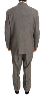 Fendi Elegant Light Brown Wool Men's Men's Suit