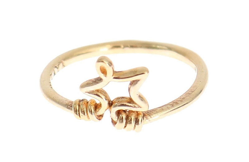 Nialaya Elegant Gold-Plated Sterling Silver Women's Ring