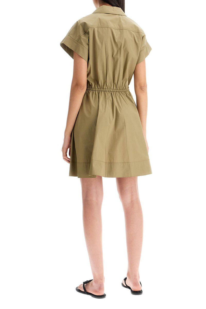 Tory Burch Women's Mini Poplin Chemisier Dress