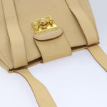 Salvatore Ferragamo Beige Leather Shoulder Bag (Pre-Owned)