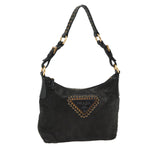 Prada Black Leather Shoulder Bag (Pre-Owned)