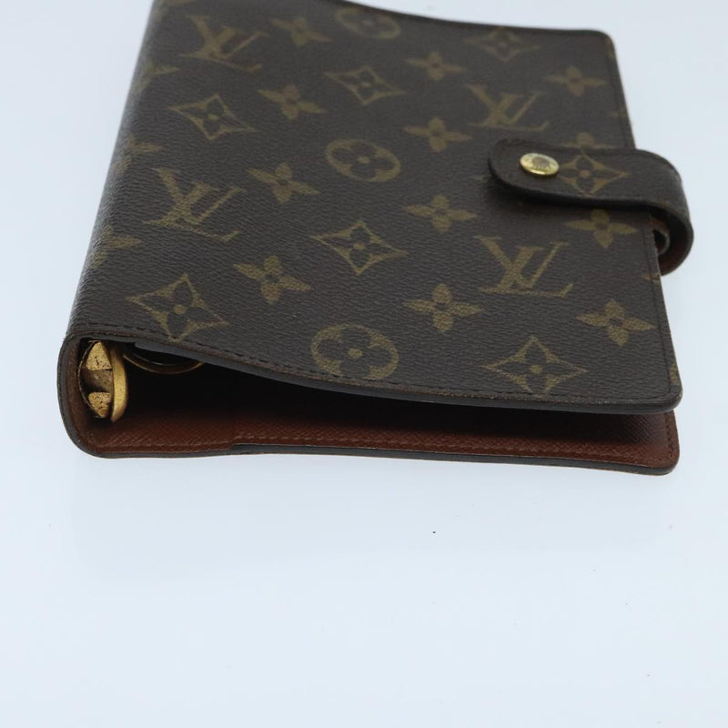 Louis Vuitton Agenda Mm Brown Canvas Wallet  (Pre-Owned)