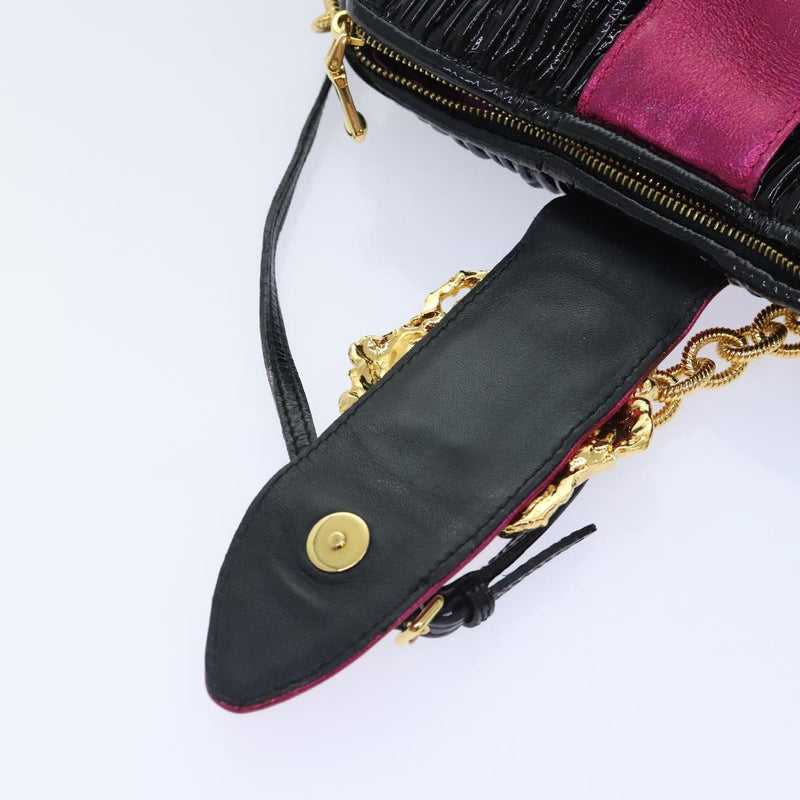 Miu Miu Black Leather Shoulder Bag (Pre-Owned)