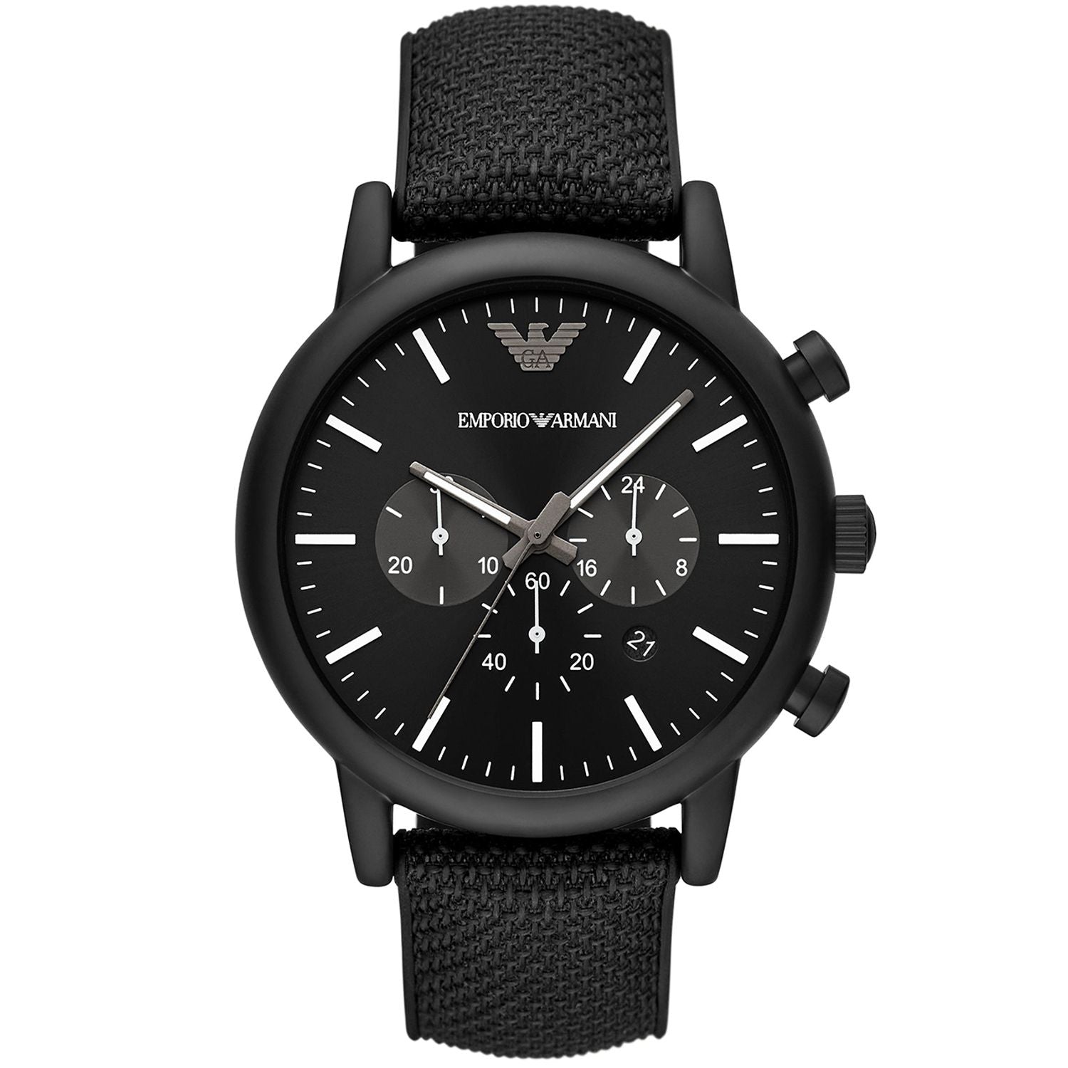 Emporio Armani Black Men Men's Watch