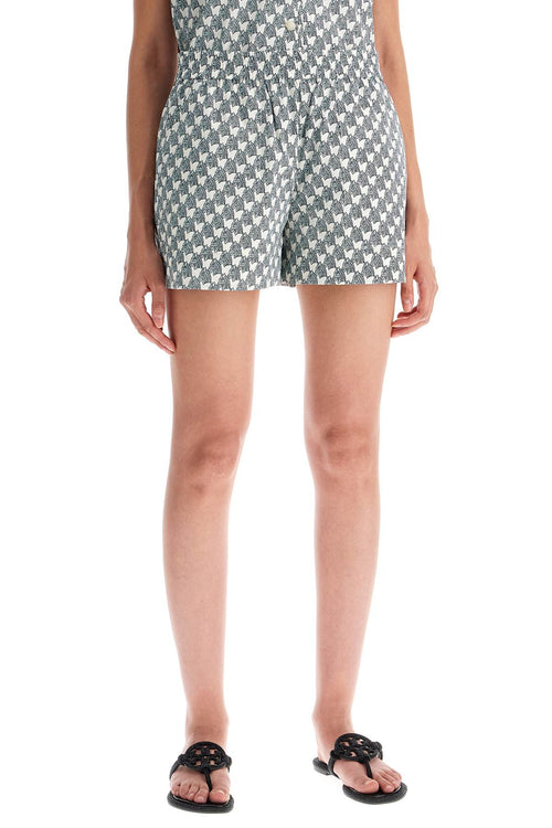 Tory Burch Women's Printed Poplin Shorts For