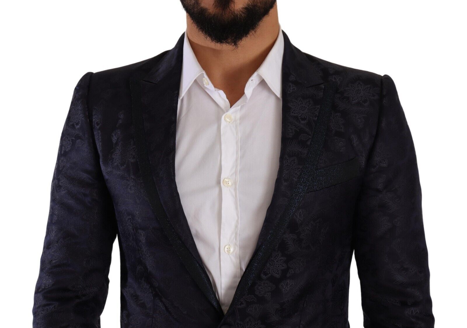 Dolce & Gabbana Elegant Dark Blue MARTINI Formal Men's Blazer