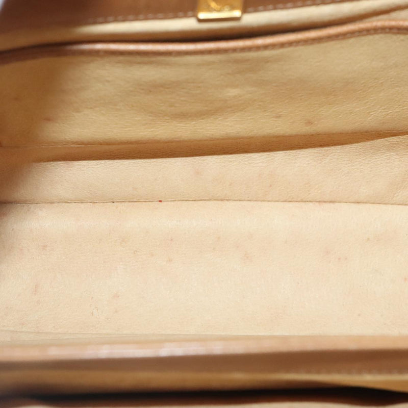 Gucci Beige Leather Shoulder Bag (Pre-Owned)