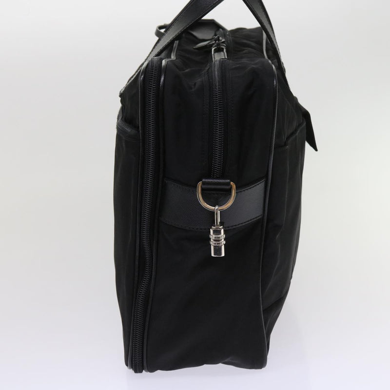 Prada Black Synthetic Travel Bag (Pre-Owned)