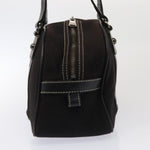 Burberry Black Canvas Handbag (Pre-Owned)