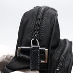 Prada Black Synthetic Shoulder Bag (Pre-Owned)