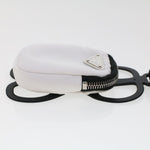 Prada White Synthetic Clutch Bag (Pre-Owned)