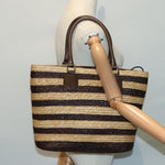 Fendi Beige Wood Handbag (Pre-Owned)