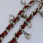 Miu Miu Red Metal Necklace Jewelry (Pre-Owned)