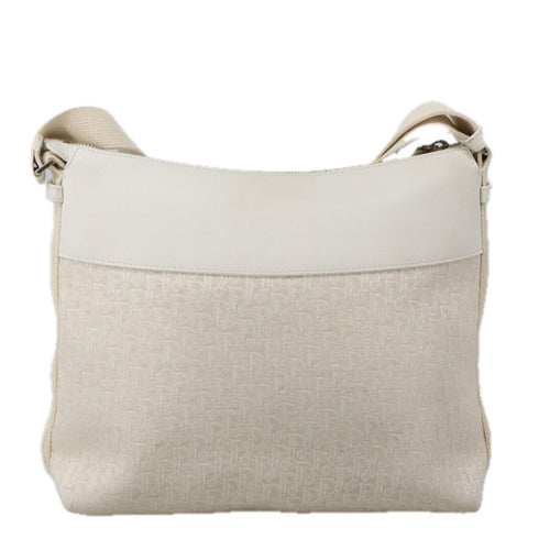 Dior Beige Canvas Shoulder Bag (Pre-Owned)