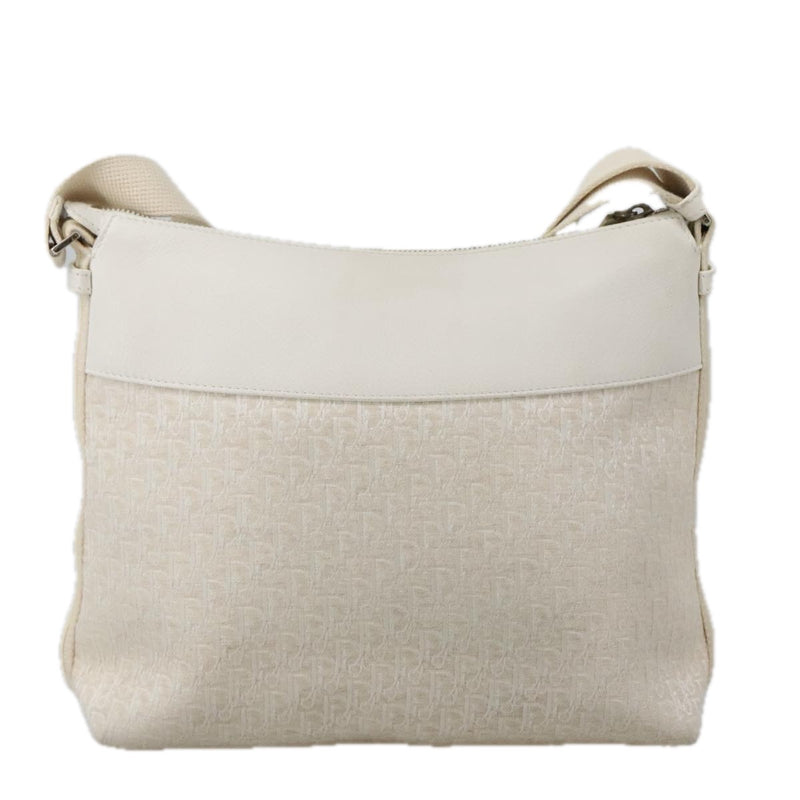 Dior Beige Canvas Shoulder Bag (Pre-Owned)