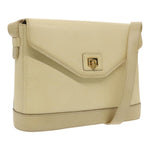 Valentino Garavani Beige Leather Shoulder Bag (Pre-Owned)