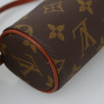 Louis Vuitton Papillon Brown Canvas Clutch Bag (Pre-Owned)