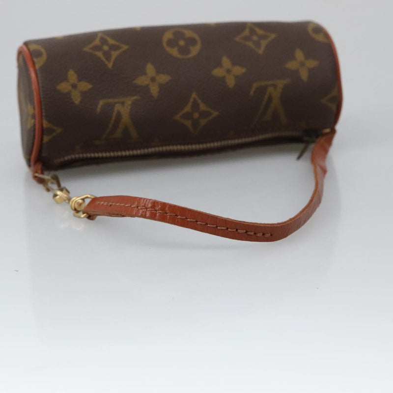 Louis Vuitton Papillon Brown Canvas Clutch Bag (Pre-Owned)