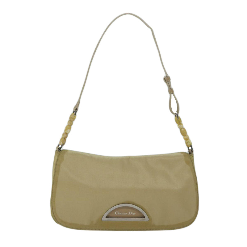 Dior Maris Pearl Khaki Synthetic Shoulder Bag (Pre-Owned)