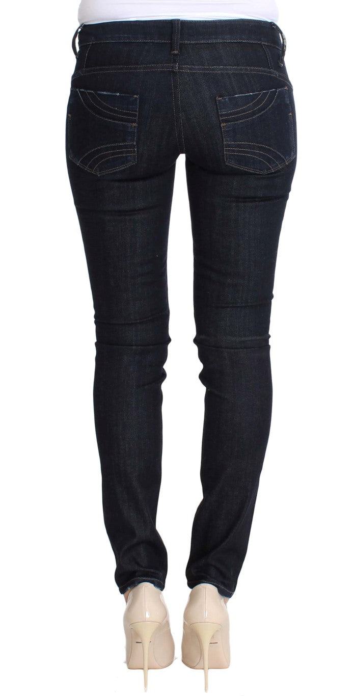 Costume National Chic Slim Fit Skinny Blue Women's Jeans