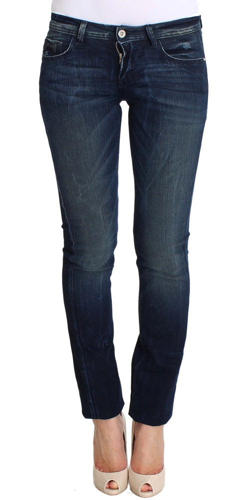 Costume National Chic Slim Fit Skinny Blue Women's Jeans