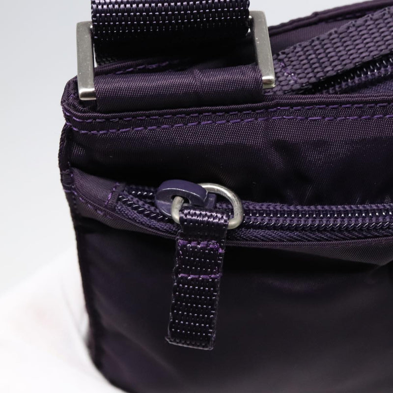 Prada Purple Synthetic Shoulder Bag (Pre-Owned)