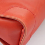 Gucci Ophidia Orange Leather Shoulder Bag (Pre-Owned)