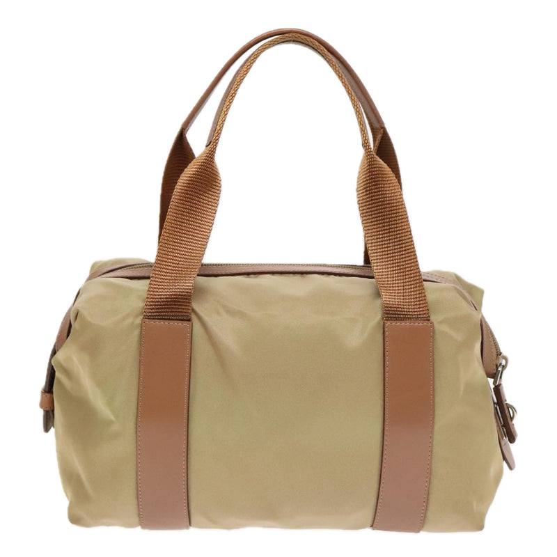 Prada Tessuto Khaki Synthetic Handbag (Pre-Owned)