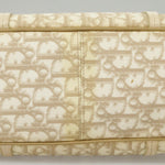 Dior Romantique Beige Canvas Shoulder Bag (Pre-Owned)