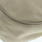 Prada Tessuto White Synthetic Shoulder Bag (Pre-Owned)