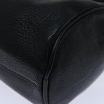 MCM Black Leather Shoulder Bag (Pre-Owned)