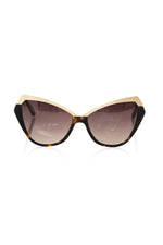 Frankie Morello Black Acetate Women's Women's Sunglass