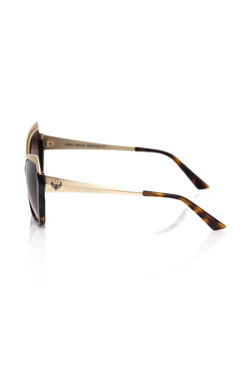 Frankie Morello Black Acetate Women's Women's Sunglass