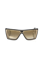 Frankie Morello Black Acetate Women's Women's Sunglass