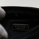 Prada Black Synthetic Clutch Bag (Pre-Owned)