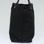 Fendi Roll Bag Black Canvas Handbag (Pre-Owned)