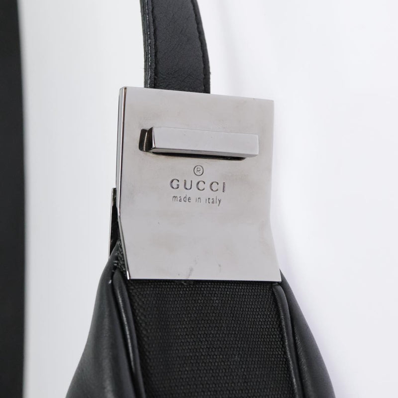 Gucci Black Leather Shoulder Bag (Pre-Owned)