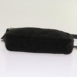 Fendi Grey Wool Shoulder Bag (Pre-Owned)