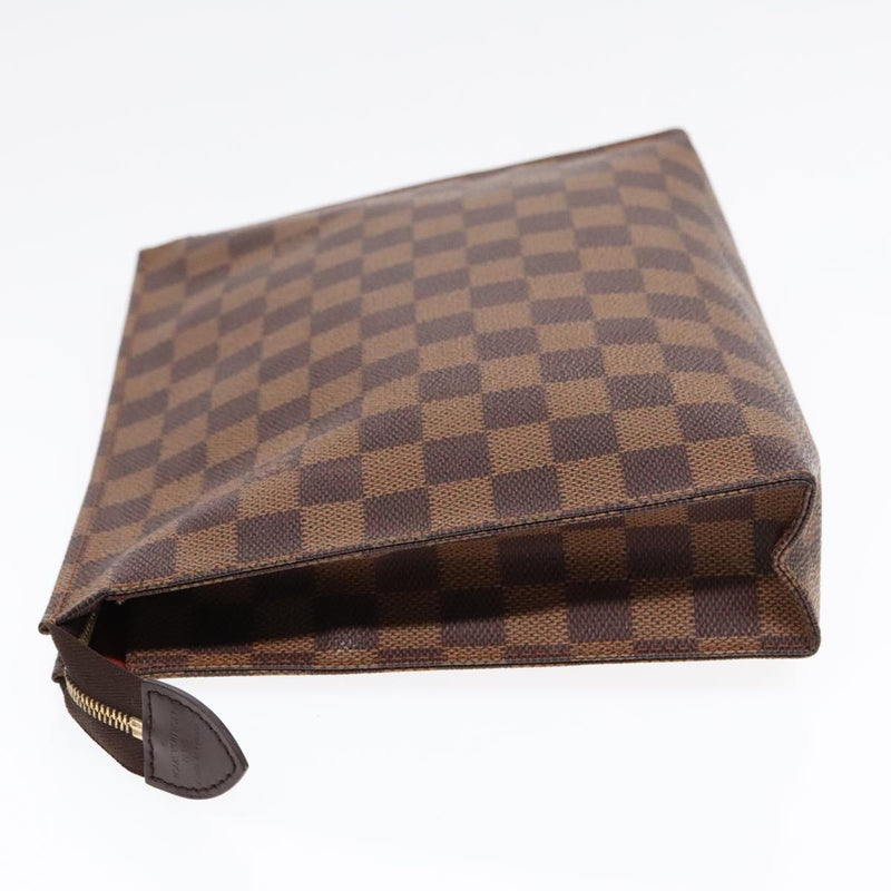 Louis Vuitton Trousse De Toilette Brown Canvas Wallet  (Pre-Owned)