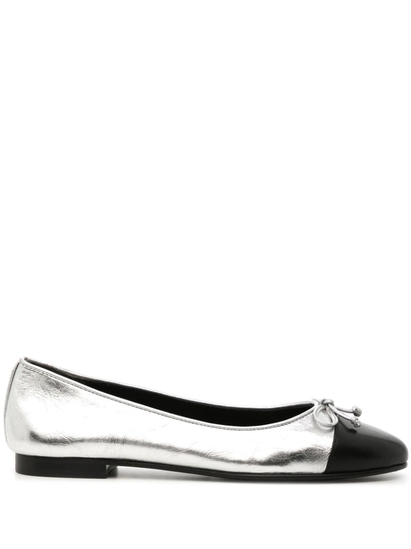 Tory Burch Women's Flat Shoes Silver