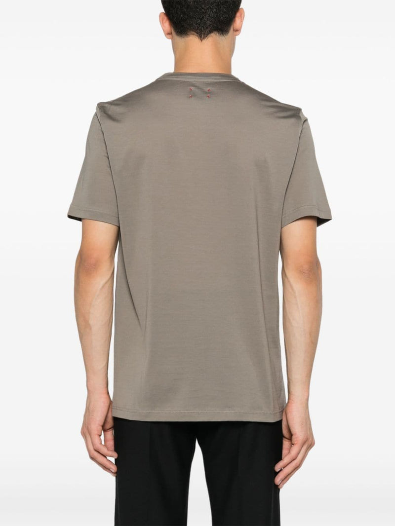 Kiton Men's T-Shirts And Polos Grey