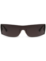 032C Women's Courreges Sunglasses Black