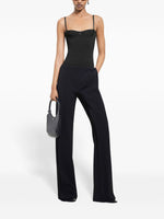 032C Women's Courreges Trousers Black