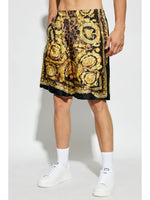 Versace Men's Shorts Golden