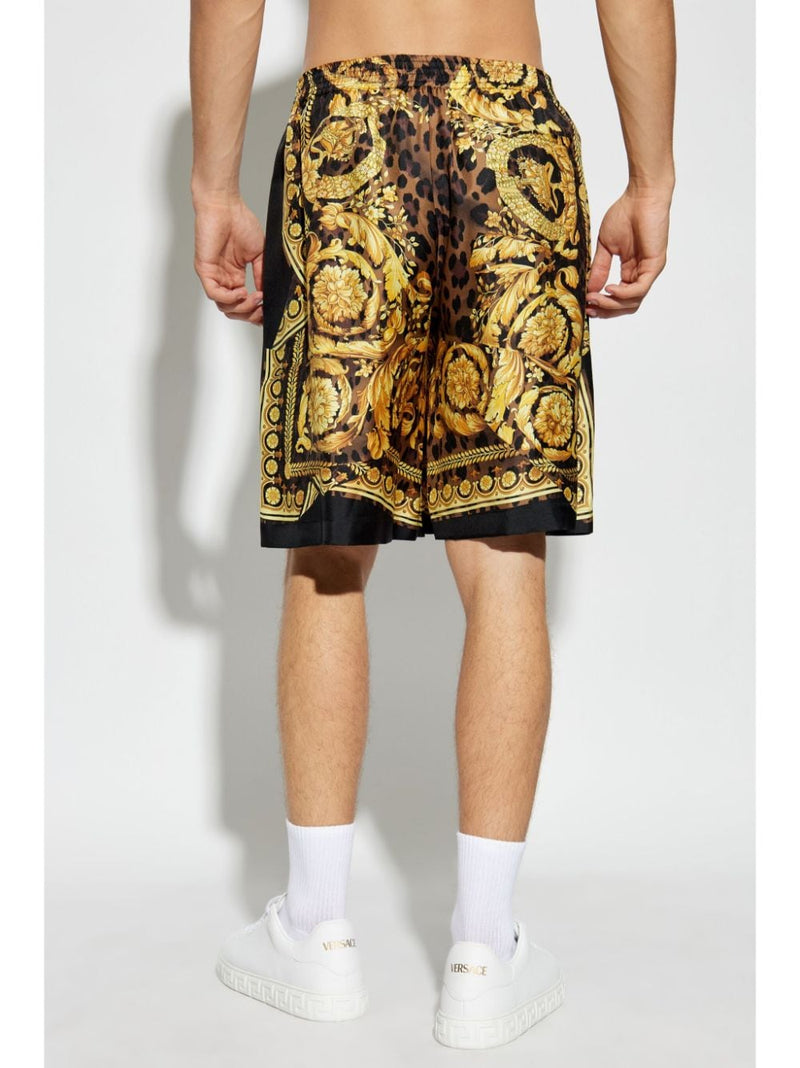 Versace Men's Shorts Golden