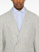 Brunello Cucinelli Men's Suit Light Grey