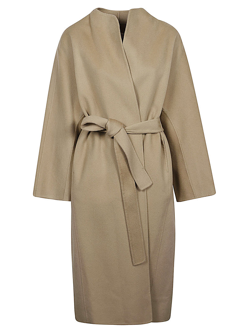 Sandbeige Women's Coats