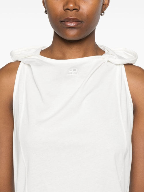 032C Women's Courreges Top White